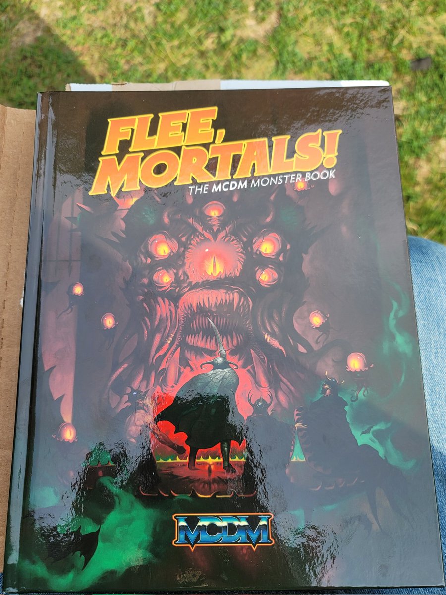 NicholasJon_'s tweet photo. Hooray! I got my copy today. Thanks @mattcolville, @JamesIntrocaso, and the whole @helloMCDM team! https://t.co/s2wsBLjS4q