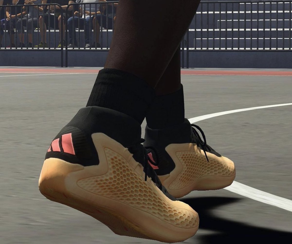 FIRST LOOK AT NEW ADIDAS AE 1  #NBA2K24 Mod via: francisxyron15