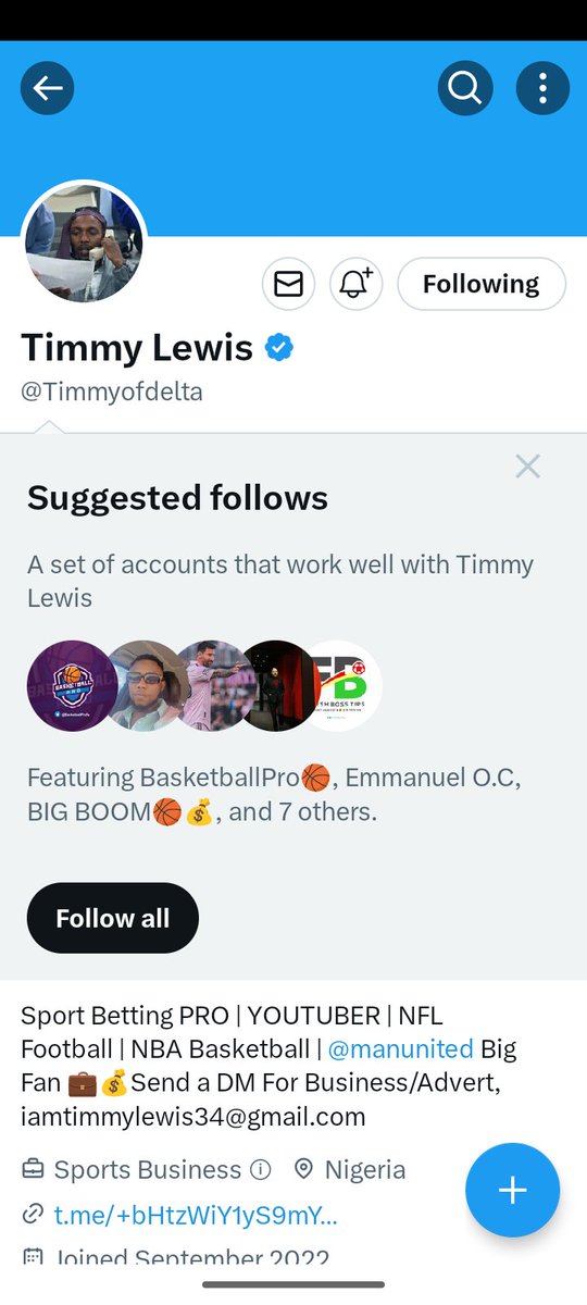 abassolv's tweet photo. @OfficialJoel4_ @Timmyofdelta Discovered your awesome content at https://t.co/SkFxNkUSzZ. Your passion is motivating, thank you for sharing. Account No. 7039881784 Account Name: Uemi Ogunleye Bank Name: PalmPay https://t.co/1aPZgbK0DO