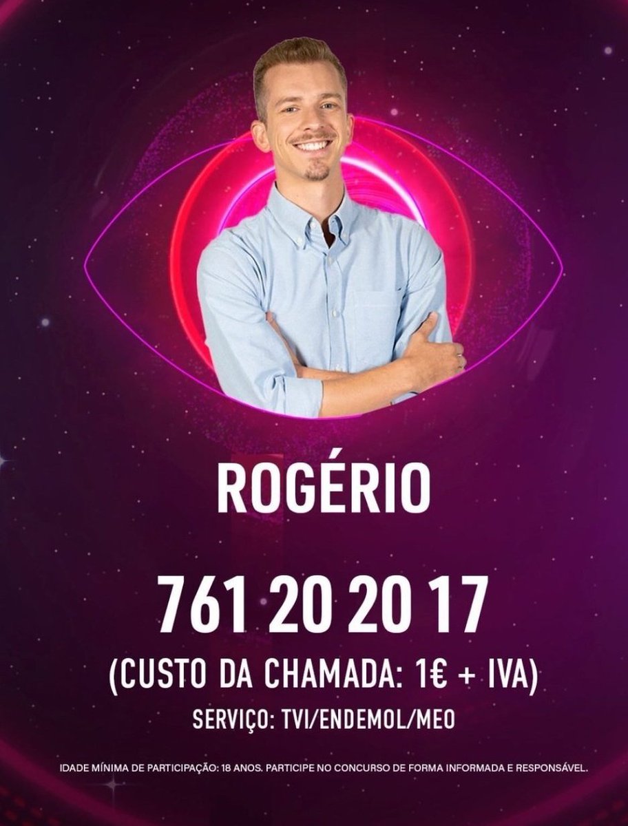 diogof077's tweet photo. Bem dito, se o Rogério sai nesta gala é um tiro nosso à grupeta do mal "#Zaziados" 🎯💯

Vamos conseguir! 🕯️🙏🏻
Rogério OUT ❌☠️
#bbtvi #ForaRogerio https://t.co/quORXViISK