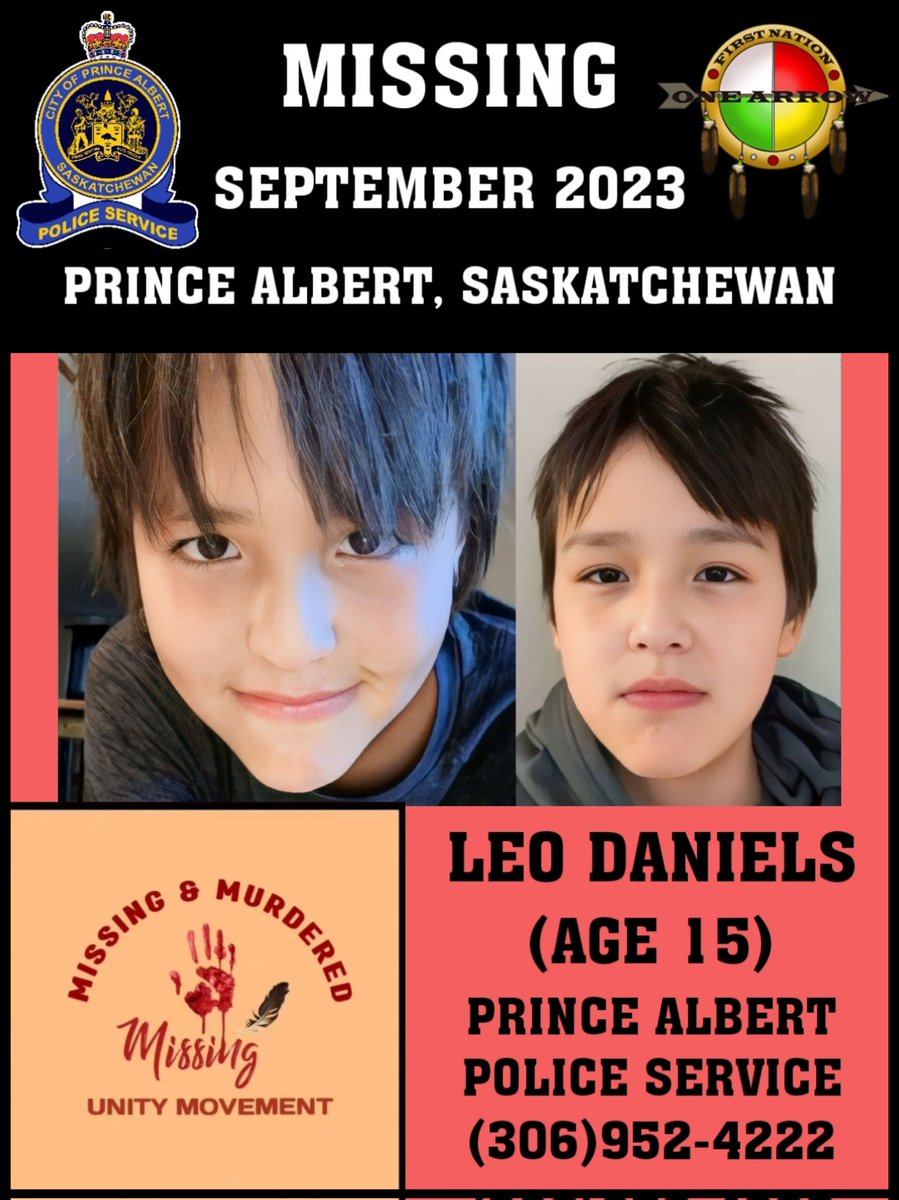 FindWorldwide's tweet image. PLEASE SHARE 

@PAPOLICEca

sasknow.com/2023/09/29/pol…

#MissingAndMurderedUnityMovement &amp;amp; #MissingPersons &amp;amp; #IndigenousMissing &amp;amp; #MMIP &amp;amp; #LeoDaniels &amp;amp; #PrinceAlbertSaskatchewan &amp;amp; #BellevueSaskatchewan &amp;amp; #BatocheSaskatchewan &amp;amp; #SaskatchewanCanada &amp;amp; #Canada &amp;amp; #Unity &amp;amp; #Viral