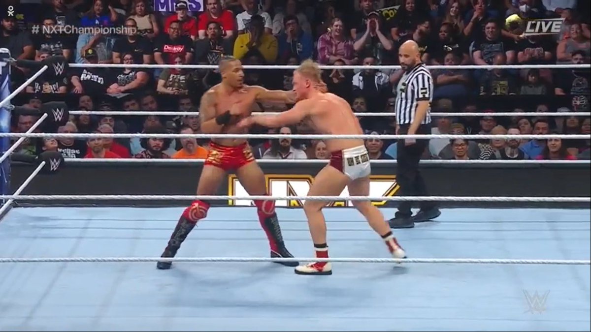 SKWrestling_'s tweet photo. THESE CRAZY MFS ACTUALLY SURPASSED THEIR FIRST MATCH HELLO!??
#NXTNoMercy #WWENXT https://t.co/DHQkFWMJwh