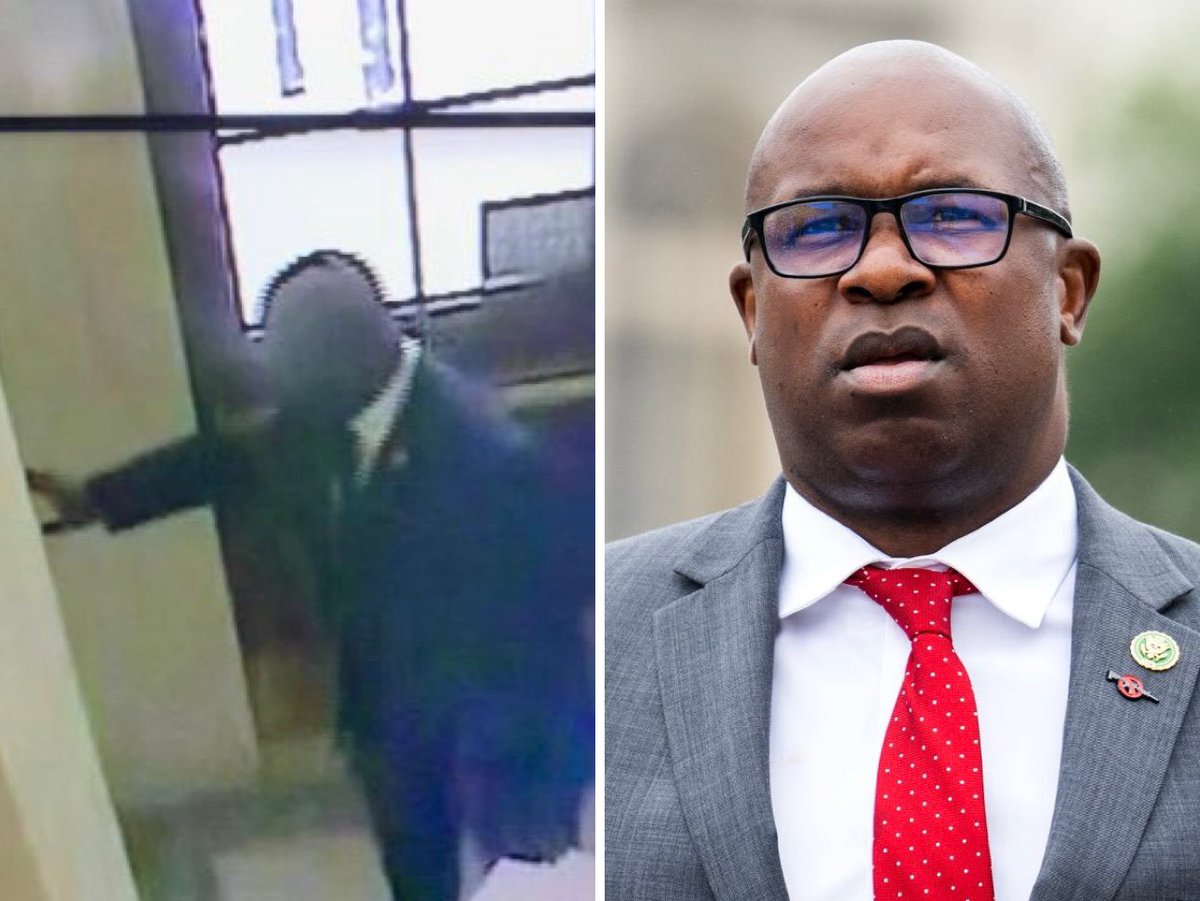 CollinRugg's tweet image. JUST IN: Democrat Representative Jamaal Bowman asks for forgiveness in a statement, says he thought the fire alarm that he pulled opened the door.

“Smart” enough to become a congressman but dumb enough to think a fire alarm opens doors.

“I want to personally clear up confusion…