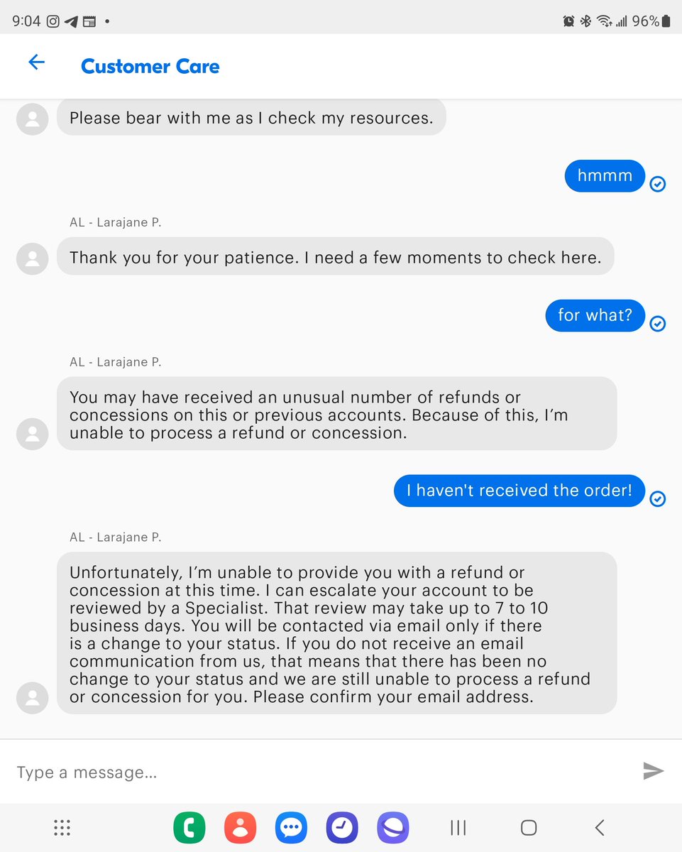fedx000's tweet photo. @Grubhub terrible service along with terrible customer service https://t.co/jSnrdjYpOf