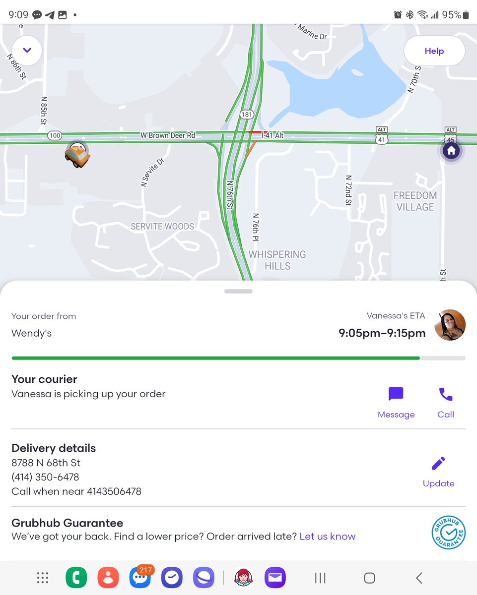 fedx000's tweet photo. @Grubhub terrible service along with terrible customer service https://t.co/jSnrdjYpOf