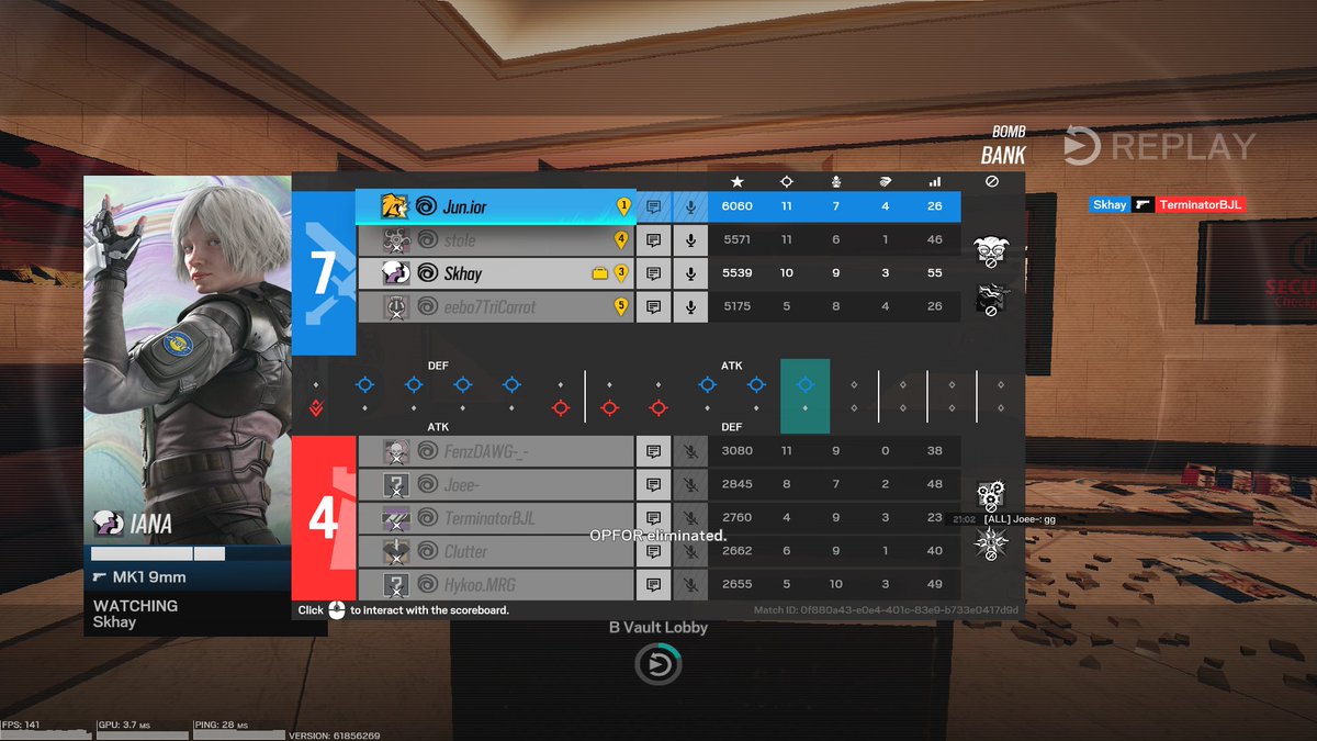 r6stole's tweet photo. 6-1 in quals 45th bosnian crips up next https://t.co/6eNa9Iv1zQ