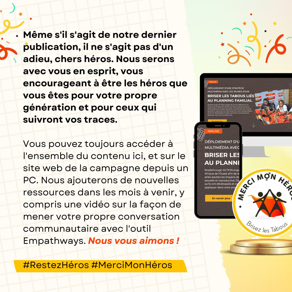 Merci Mon Héros tweet media