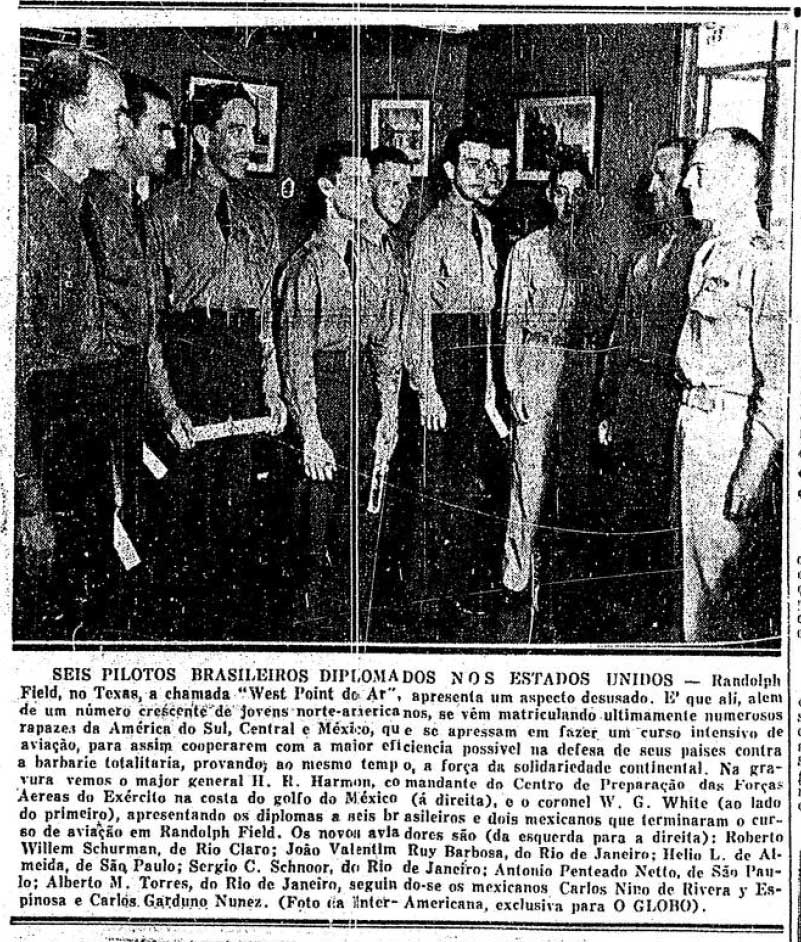 sentandoapua's tweet photo. Notícias da 2ª Guerra: 01OUT1942-Seis pilotos brasileiros diplomados nos Estados Unidos

#OUT42 #OGlobo #WWII #FAB #EUA @fab_oficial https://t.co/u4QgM0jjWE