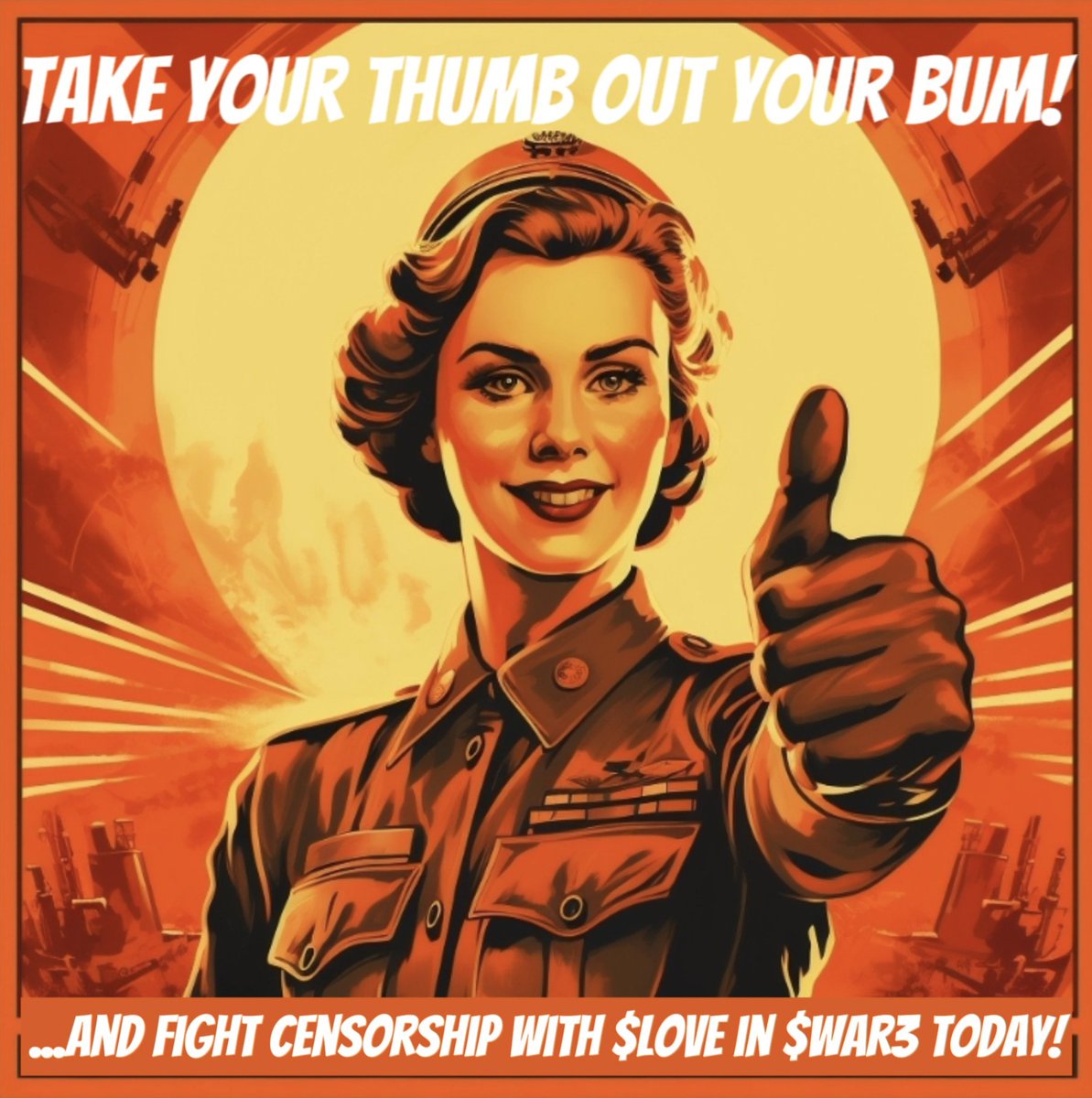 THEY THOUGHT THEY COULD SHUT US OUT.

THEY TRIED TO SHADOW BAN
THEY TRIED TO CENSOR
THEY SUSPENDED US
THEY TRIED TO MAKE US QUIT.

WE ARE STILL IN PHASE 1, THE TROOPS HAVE YET TO BE DEPLOYED. BUCKLE UP 💣