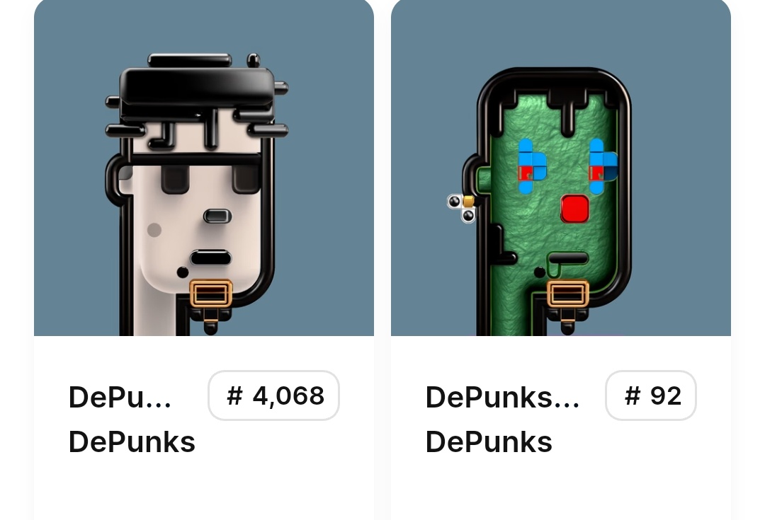 I will follow back all <a href="/DePunksXYZ/">DePunks</a> holders
Follow me and let's grow together like a real community do 💗🥂💥😍

#depunks #NFT