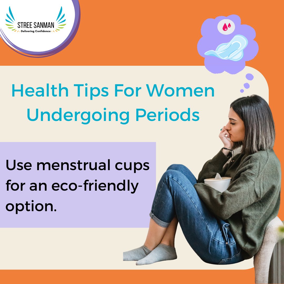 Use menstrual cups for an eco-friendly option.
#PeriodPositivity #MenstrualWisdom #EmbraceYourFlow #StreeSanman #SanitaryNapkinVendingMachine