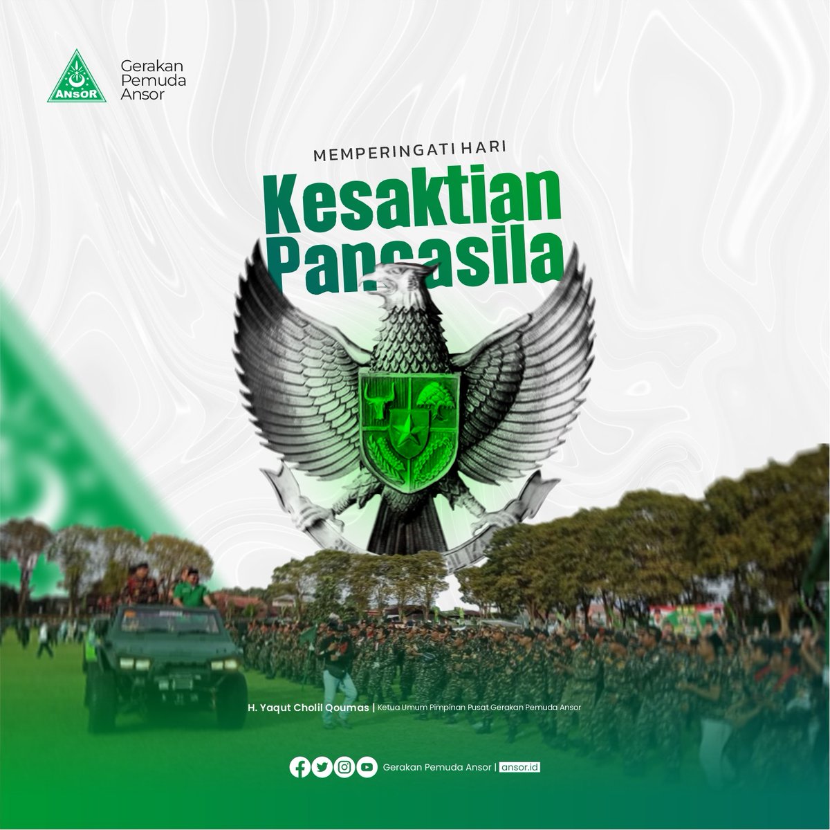 Pancasila abadi..
Pancasila jaya..