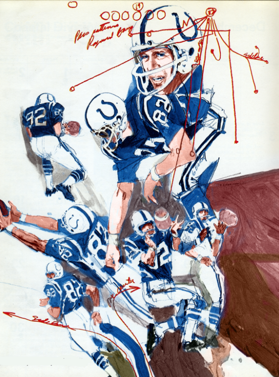 NFL_Journal's tweet photo. #ForTheShoe #RamsHouse
#Rams #Colts #LAvsIND
#NFLart https://t.co/mgAg6TxV6d