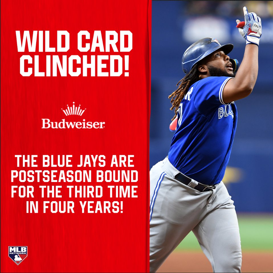 MLB Network on X: The @BlueJays are officially headed back to the  #Postseason!  / X