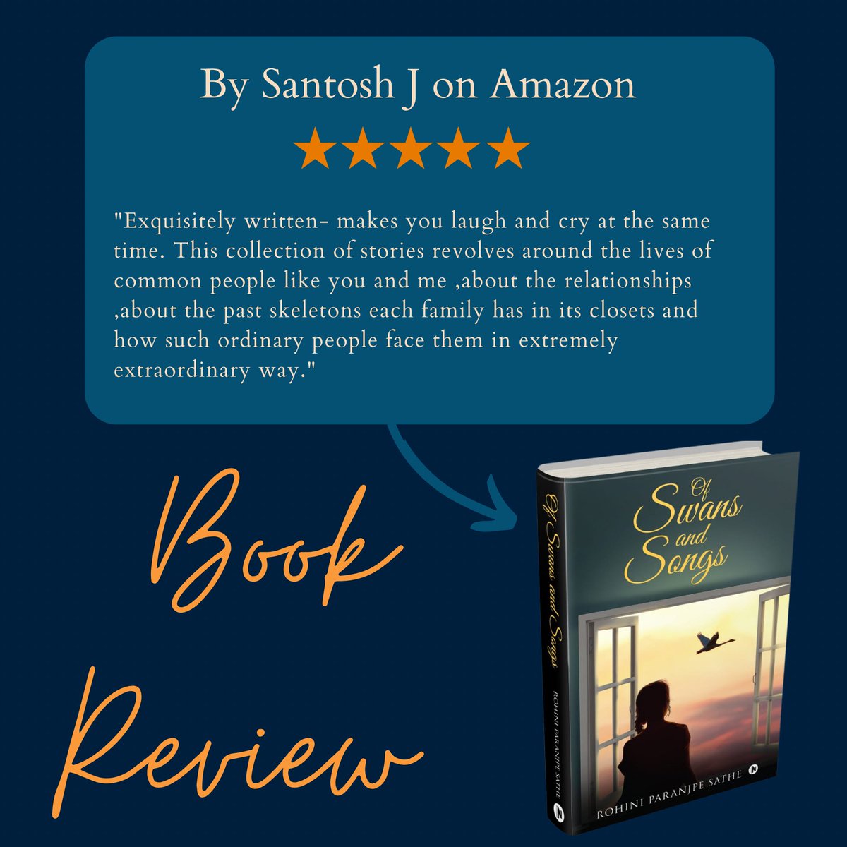 rohinisathe's tweet photo. Grateful for the amazing reviews! 📚 
Thank you for the support and kind words. 

If you haven't read it yet, grab your copy today! 

https://t.co/RUlEFGxs2Z

#BookReview #AuthorLife #Gratitude 

@notionpress https://t.co/CJ6BvjltN8