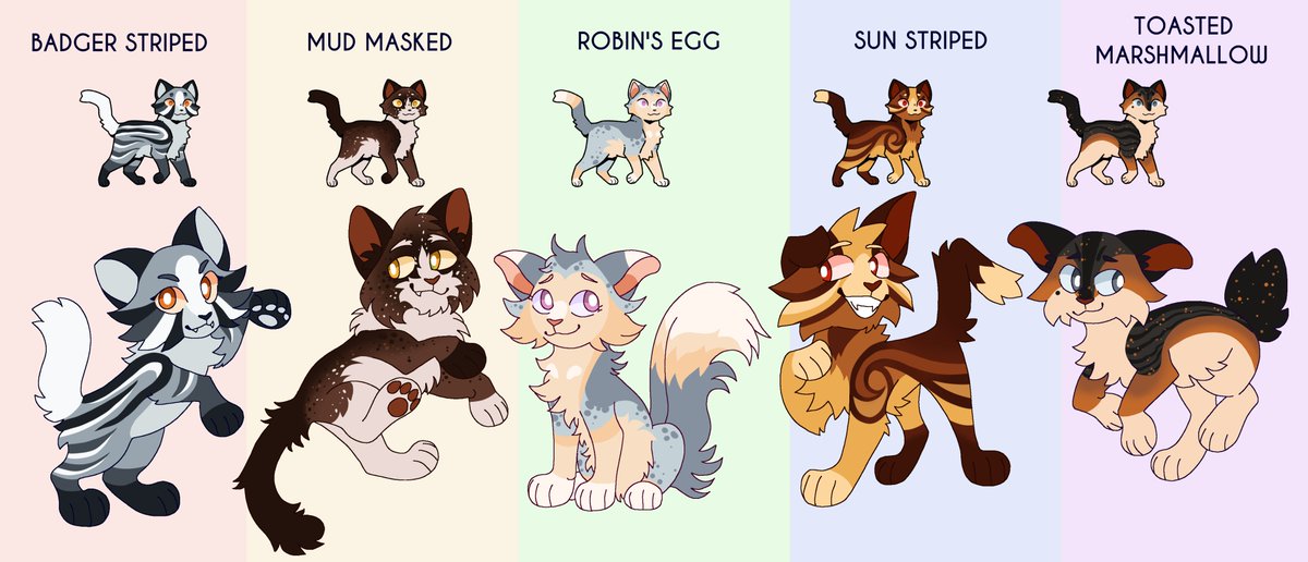 patchworktail's tweet photo. Realized I never posted these here - cat adopts!!! up for 💲2⃣5⃣ although I'd take offers for a bit less LOL otherwise these guys will just sit around collecting dust

Cat base at the top is by @/wyandoted!!

RTs appreciated!!! 🥰🫶 https://t.co/h1Axe7rTAy