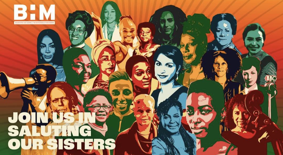 NichollsLynne's tweet photo. October is Black History Month in the UK (@BhmUK)

The theme is #SalutingOurSisters highlighting the crucial role that black women have played in shaping history, inspiring change &amp; building communities. 

Events Calendar &amp; resources:
https://t.co/O7lIsDXJuV

#BlackHistoryMonth https://t.co/3lY5PHVIVP