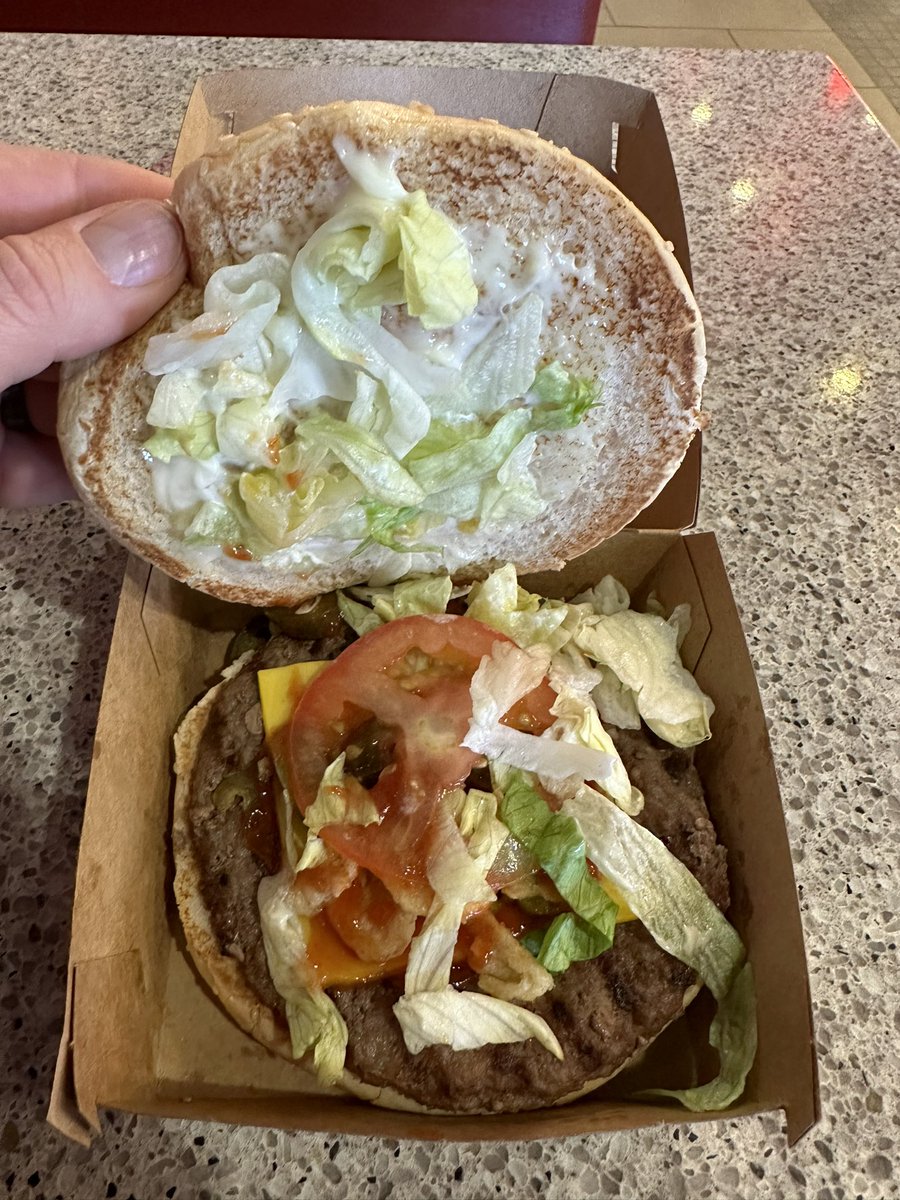 deanohh's tweet photo. Just ordered the Angry Whopper and I now know why @HungryJacksAU Melbourne International Airport 😡 https://t.co/H0eopHzc6N