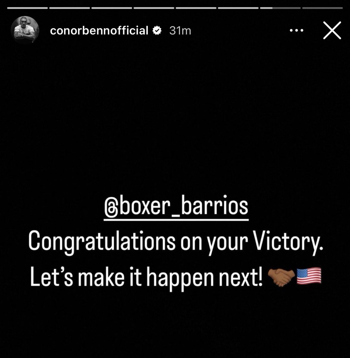 ‼️Conor Benn wants Barrios next after his win over Ugas tonight on the #CaneloCharlo undercard 

#UgasBarrios | #Boxing | #ConorBenn