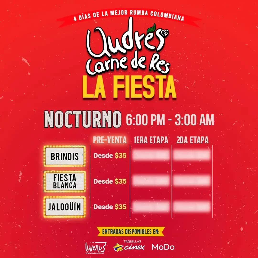 Evenpro's tweet photo. ¡La #PREVENTA de Andrés Carne de Res ya está disponible! 🤤

Aprovecha la compra de tu entrada a este gran precio especial por tiempo limitado.

En 👉🏻 https://t.co/S6OUpQcoXt, taquillas Cinex o taquilla de Modo Caracas. 

#Evenpro https://t.co/6GbGMnB0d9