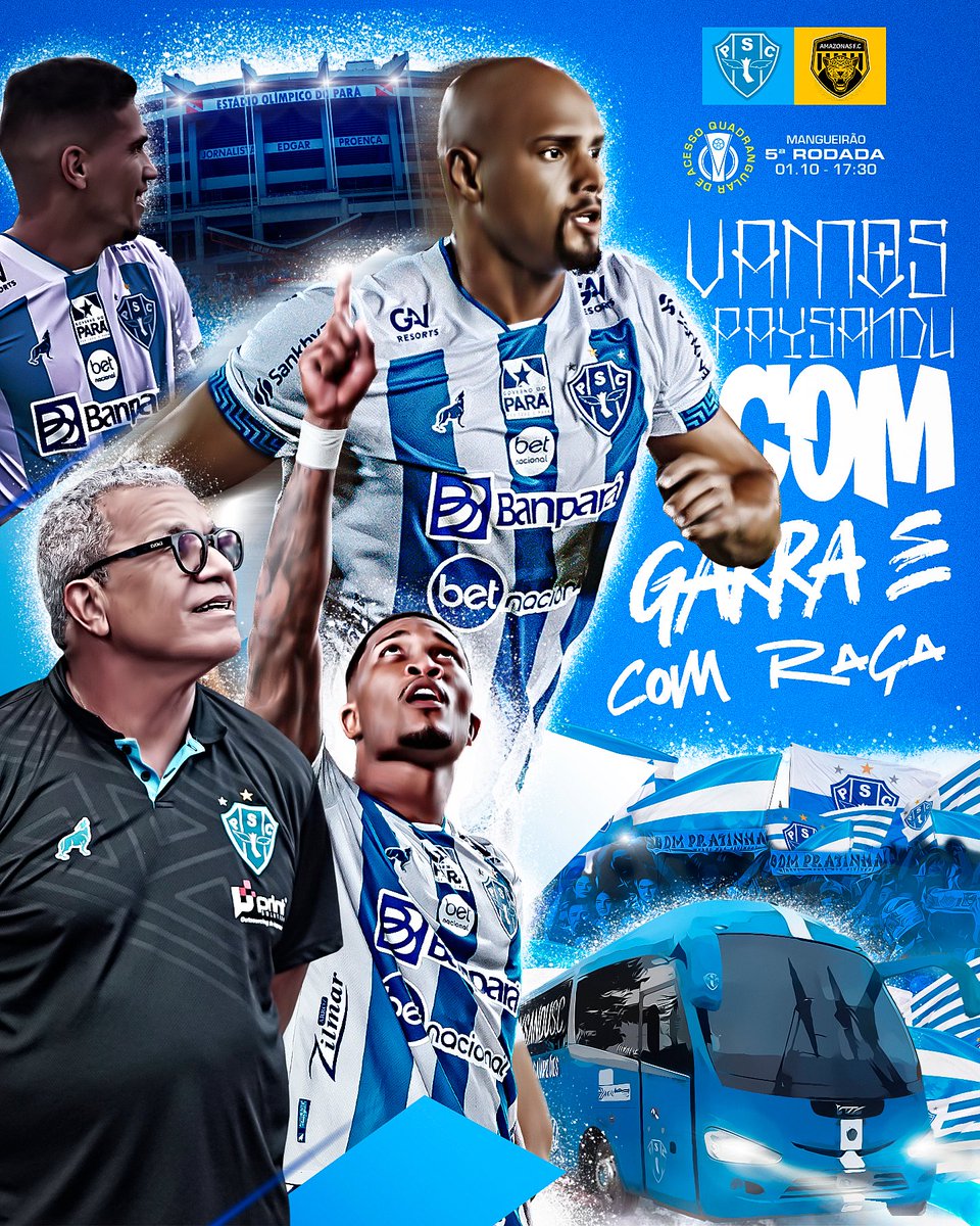Paysandu's tweet photo. É #DIADEPAPÃO! É DIA DE DECISÃO! VAI PRA CIMA DELES, LOBO! 🐺🔥

🏆 #SérieC2023 - 5ª rodada (Quadrangular) 
🆚 Paysandu x Amazonas 
⏰ 17h30
🏟 Mangueirão
📺🎙️ https://t.co/YjMICriAB1
#️⃣ #PAYxAMA  

#OMaiorCampeãodaAmazônia #SobePapão #SérieC2023 https://t.co/X5L9y7GsxL