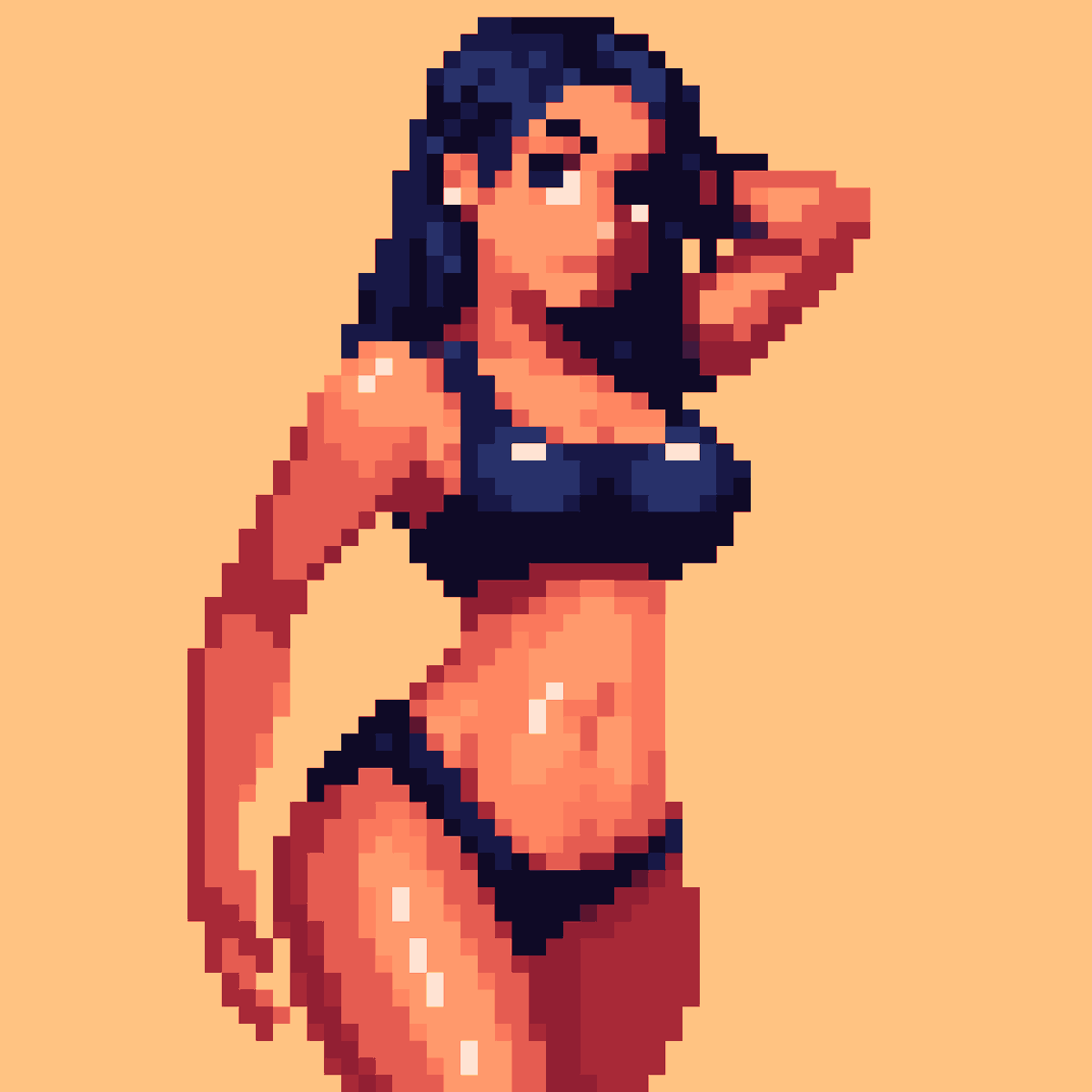 MusePixel's tweet image. I finally set up my social media because I really need work. If I can help you in any way, please let me know

#aseprite #pixelart