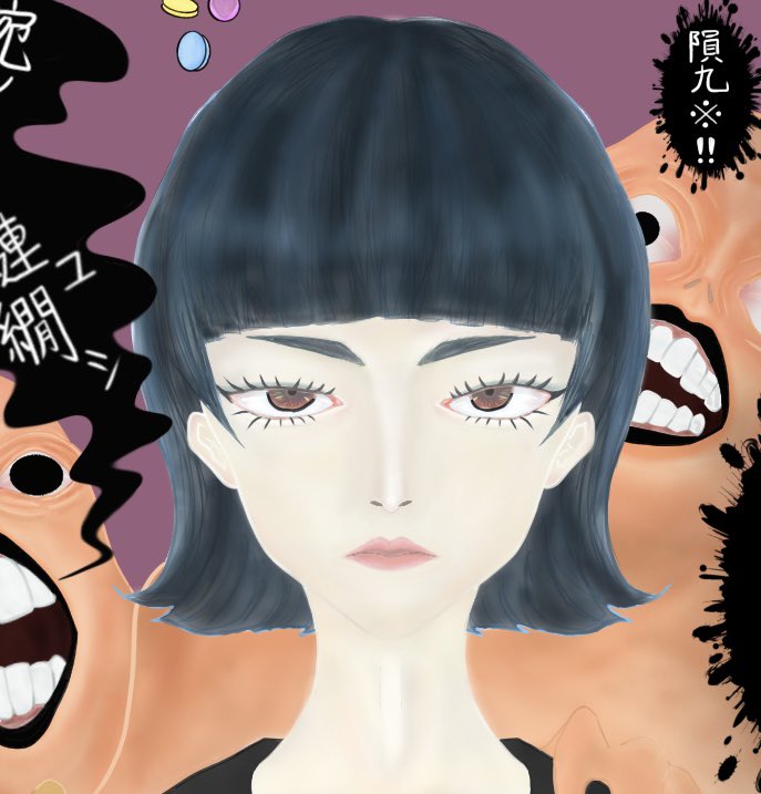LgQz6's tweet photo. 知らない人にはついていかない
#イラスト好きな人と繋がりたい  #絵が好きな人と繋がりたい  #創作イラスト  #創作  #picture #pic #artwork  #originalart #ムカデ  #少女　#girl 　#虫 #art  #illustration  #イラスト #怪異 #monster #絵 #그림　#文字化け https://t.co/uno0EMkfto