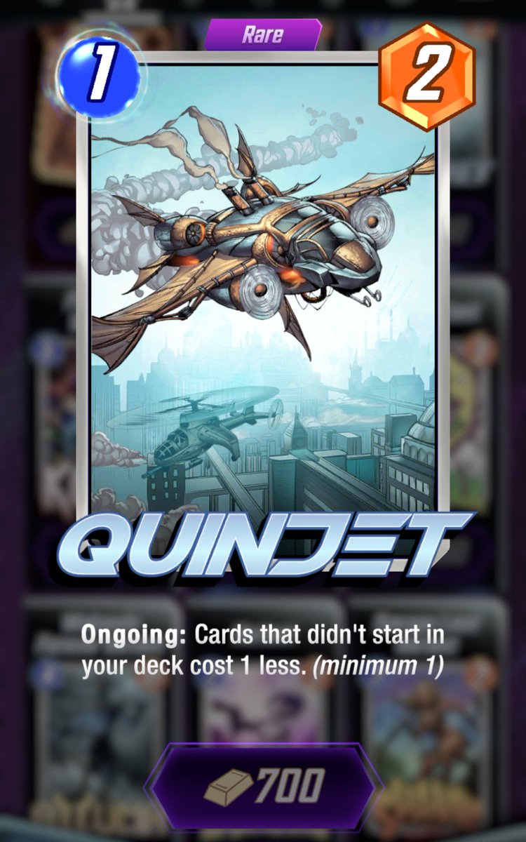 dddrewsky's tweet photo. 🛍️ Daily Offer for Variants! 🛍️
Another hard pass shop for me! Wish I had better shops. That's why I didn't post the last one. Quinjet is cool but I'll wait. I'm tempted getting a mystery variant. 😡
What's in your shop?! Make us jealous! 👀
#MarvelSnap #DailyOffer #variants https://t.co/weGluPpgwN