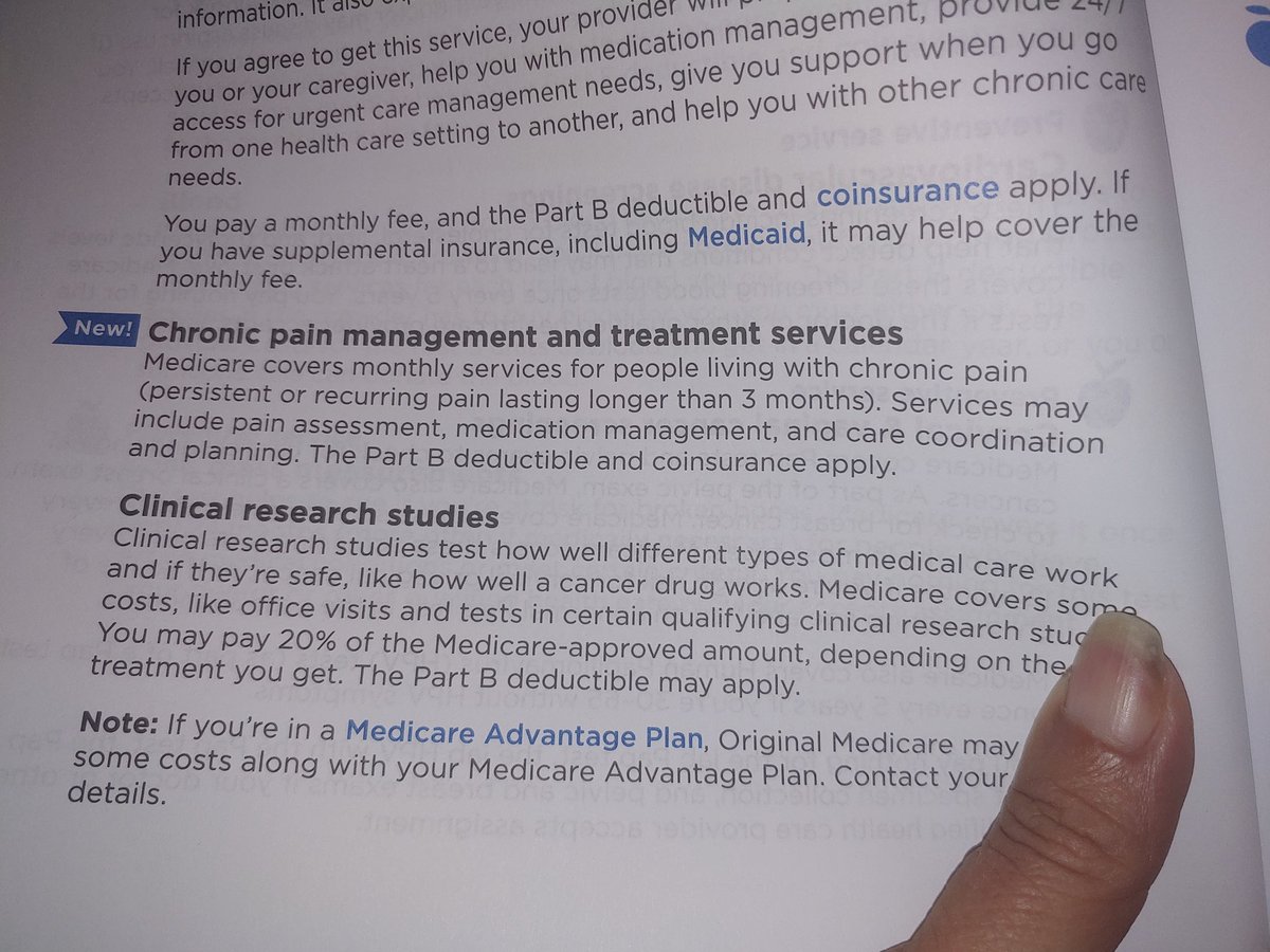 Yes, but will we be able to find doctors who will treat us? Just because Medicare will cover services, doesn't mean shit if doctors won't accept chronic pain patients. #chronicpain #paintreatment