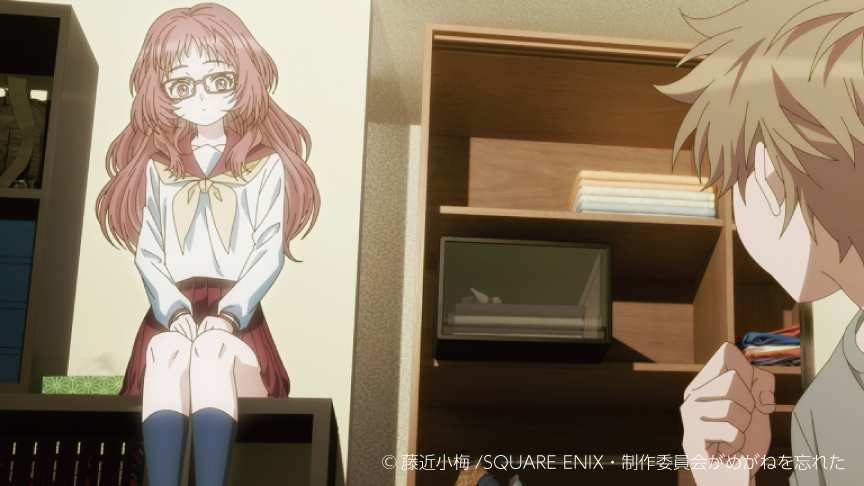 caneton1965's tweet photo. 「三重さんのめがね」を再現した実用めがねですので、まさにEpisode７「好きな子のめがねを持って帰った」の再現も可能！！
三重さんが部屋にいるドキドキ気分を味わってみてはいかがでしょうか♡
あなただけの好きな子のめがねとして傍らに置いてください♡♡

“めがねの聖地 鯖江”の職人が本気で取り組んだ本格的コラボ「三重さんのめがね」！！
好きめがファン・めがねファンにも自信を持っておすすめします！

https://t.co/Gtqaem3XTD

＃好きめが　＃コラボ　＃めがね　＃三重あい