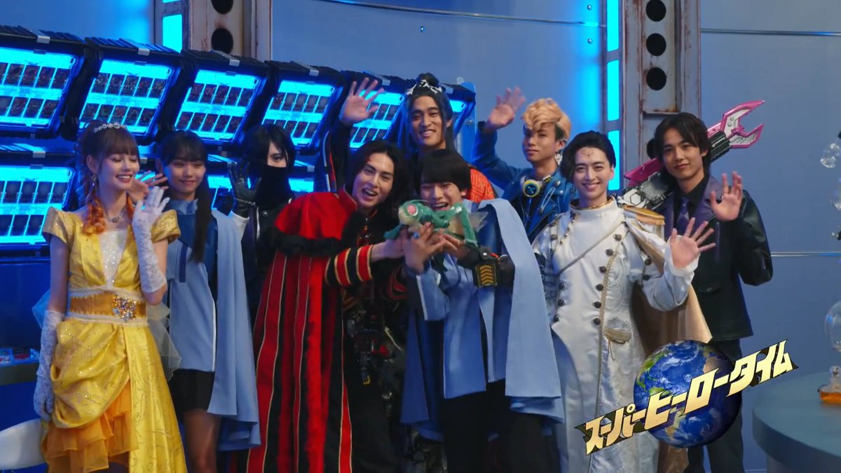 王様戦隊豪華コラボ！？ 来週も見てね！！ #王様戦隊キングオージャー
