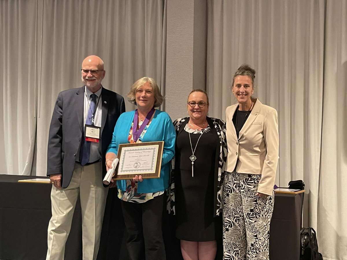 JackieGoodway's tweet photo. So proud of Dr. Sue Sutherland and Dr. Brian Turner for their induction as a Fellow into the National Academy of Kinesiology. The highest honor kinesiology can bestow. We are so proud of their accomplishments. https://t.co/SG4sFIK50q