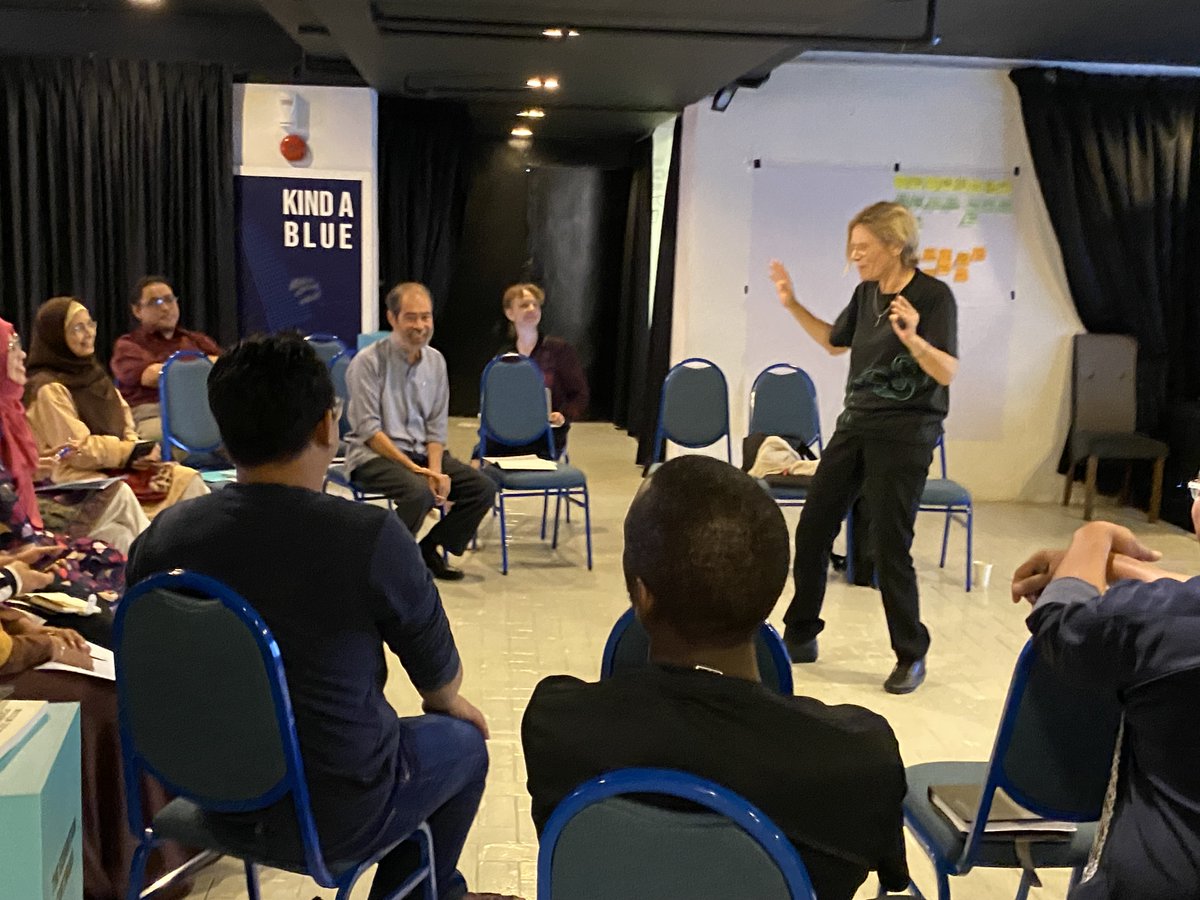 CPPFS (@cppfs) on Twitter photo Day 2 of the PNT Workshop at the KL Jazz & Art Centre is off! <a href="/AFcrew/">Maya Van Leemput</a> and Christopher Burr Jones are welcoming participants to Postnormal Times and navigating them through the #ThreeTomorrows of PNT! #TheMenagerieofPostnormalPotentialities #3Cs #Futures #NotYourNormalExhibition Day 2 of the PNT Workshop at the KL Jazz & Art Centre is off! <a href="/AFcrew/">Maya Van Leemput</a> and Christopher Burr Jones are welcoming participants to Postnormal Times and navigating them through the #ThreeTomorrows of PNT! #TheMenagerieofPostnormalPotentialities #3Cs #Futures #NotYourNormalExhibition