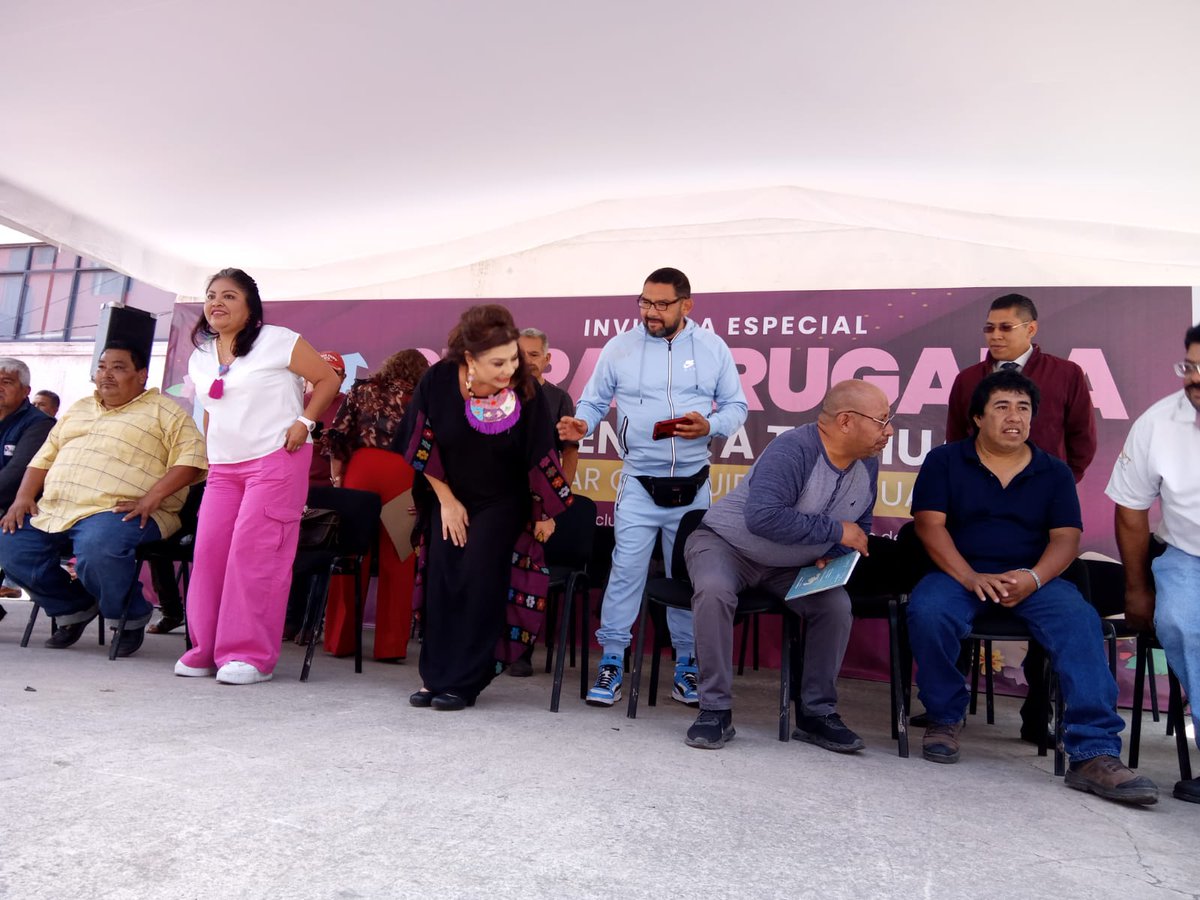 JuanSoteloMESI's tweet photo. Acompañe a nuestra querida @ClaraBrugadaM como integrante de @Camarones_Mesi en la alcaldia @TlahuacRenace, REFRENDANDO APOYO TOTAL por que #LaRutaEsClara queremos una #CDMX de #Utopías @Claudiashein @andresmanuel @martibatres. https://t.co/CwIXsy4Se3