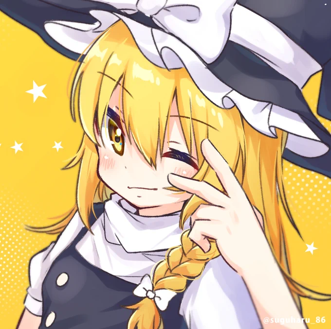 魔理沙ちゃん一位おめでとう#東方Project 