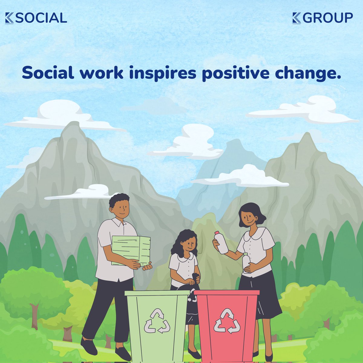 kasireddygroup's tweet photo. Social work inspires positive change

#socialworkerlife #socialjustice #socialworkstudent
#volunteering #social #counseling  #mindfulness #socialservice #dogood #motivation #health #giveback #humanrights #helpingothers #socialworkersbelike #ksocial #kgroup #kasireddygroup https://t.co/v2NGnutjUd