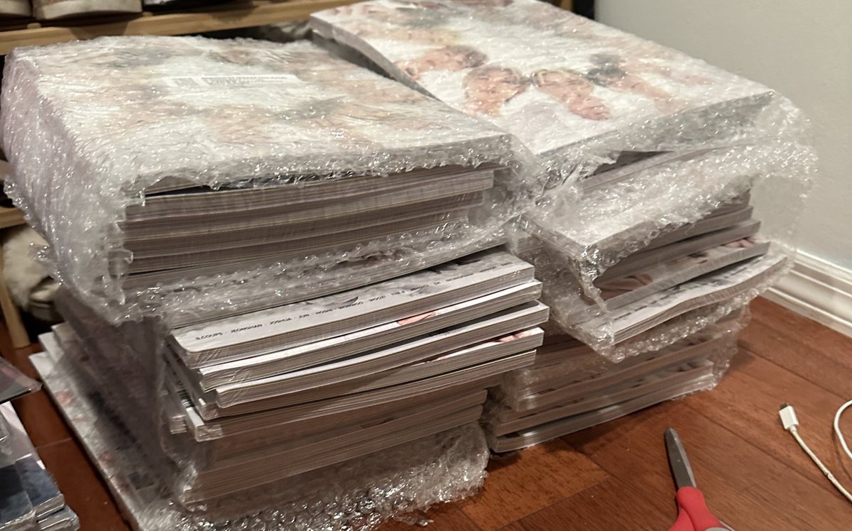 #SVTCARATSGO Magazines have arrived!! Will work on sorting! EMS+DMS will be consolidated!