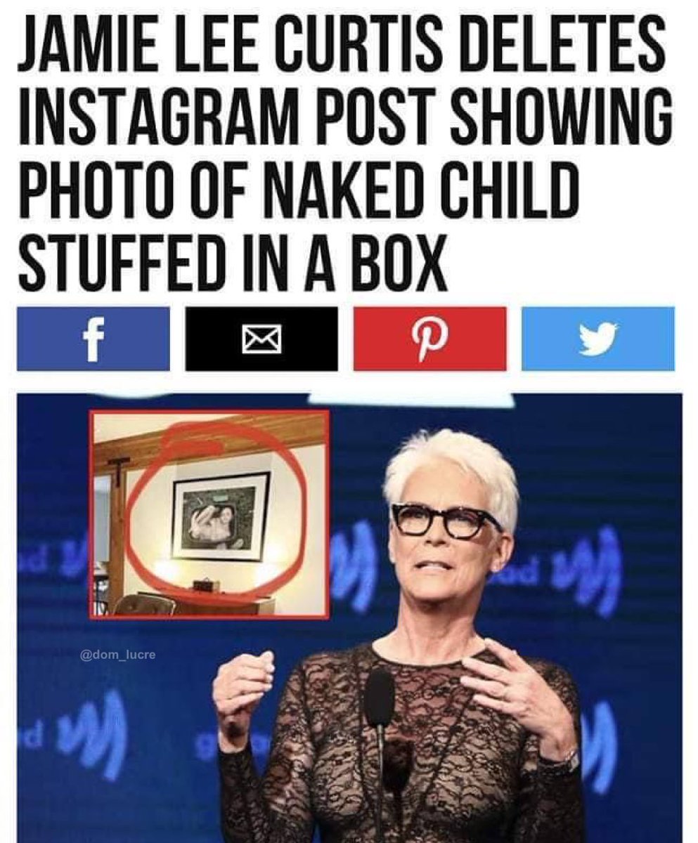 dom_lucre's tweet photo. Is it time to expose Jamie Lee Curtis? https://t.co/Dta7VExUsD