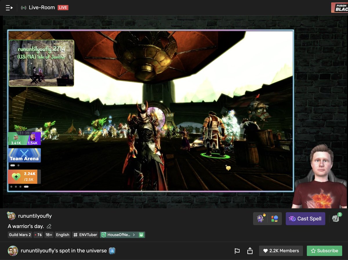 corylegendre's tweet image. Thank you all for a great day on @trovolive for #GuildWars2! 

We peaked in the 70s for viewers tonight, had chatters from all over trying to teach me their languages… 😂

Passed the love to @Cubanees! 💚

#Trovo #TrovoLive #twitch
#KickStreaming #YouTube
#SupportSmallStreamers