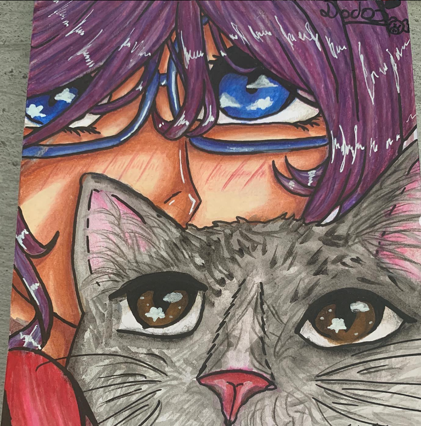 DodoPassion's tweet photo. "Tu et partie loin mais tu reste a moi »
Après 1ans a mes côtés tu était ma petite beauté mais une voiture ta enlevé ta vie... ce dessin est dédié a toi je t'aime fort ❤️
-
#hommage #chat #dessin #dessintraditionelle #drawing
#chaton #aquarelle #fabercastell #polycromos #pencils https://t.co/JnhOgNTTtU