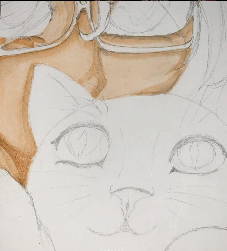 DodoPassion's tweet photo. "Tu et partie loin mais tu reste a moi »
Après 1ans a mes côtés tu était ma petite beauté mais une voiture ta enlevé ta vie... ce dessin est dédié a toi je t'aime fort ❤️
-
#hommage #chat #dessin #dessintraditionelle #drawing
#chaton #aquarelle #fabercastell #polycromos #pencils https://t.co/JnhOgNTTtU