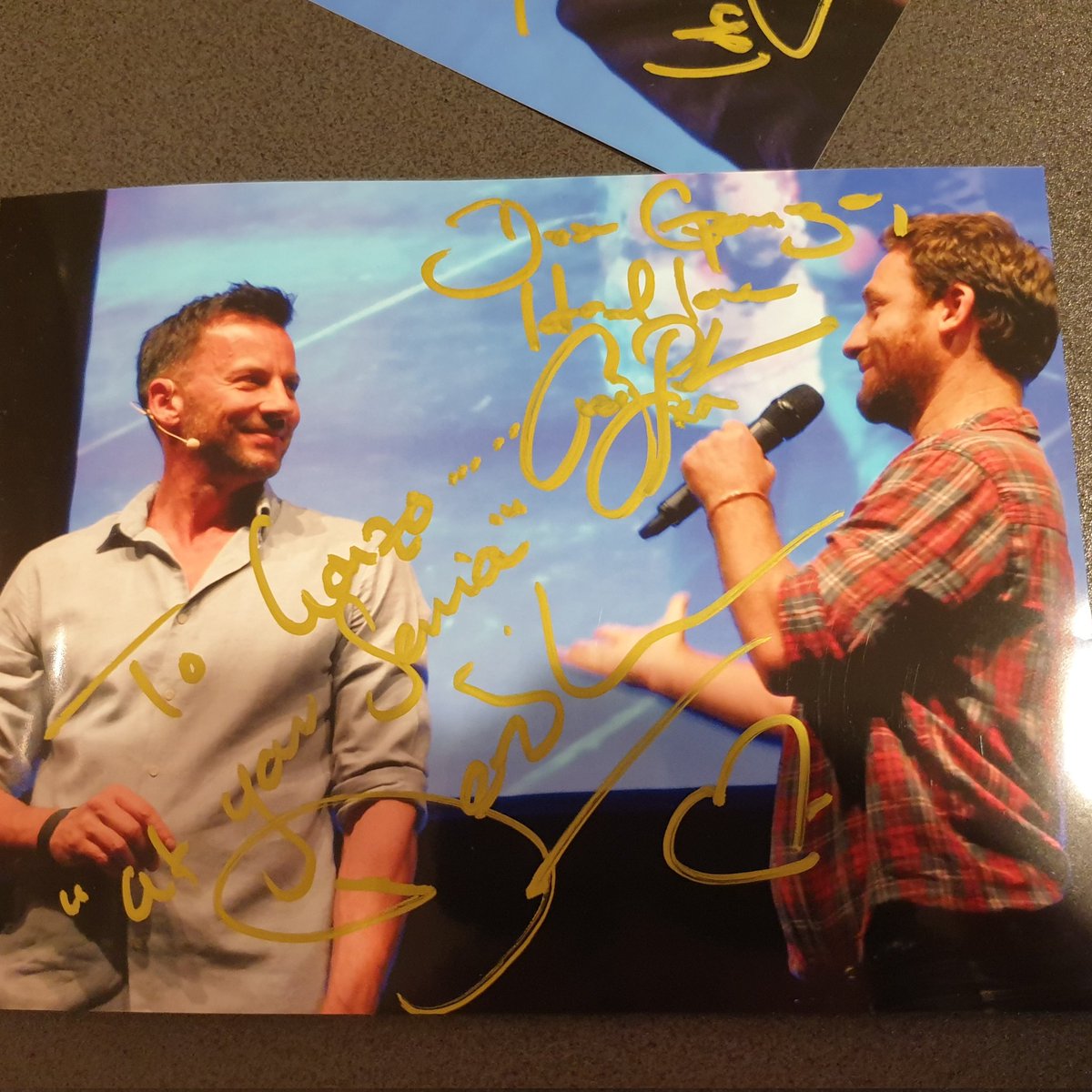 gonzobyrne's tweet photo. 😍 #daymade 🥰
#deanogorman  #magiccon https://t.co/R7BEMuO1Ak