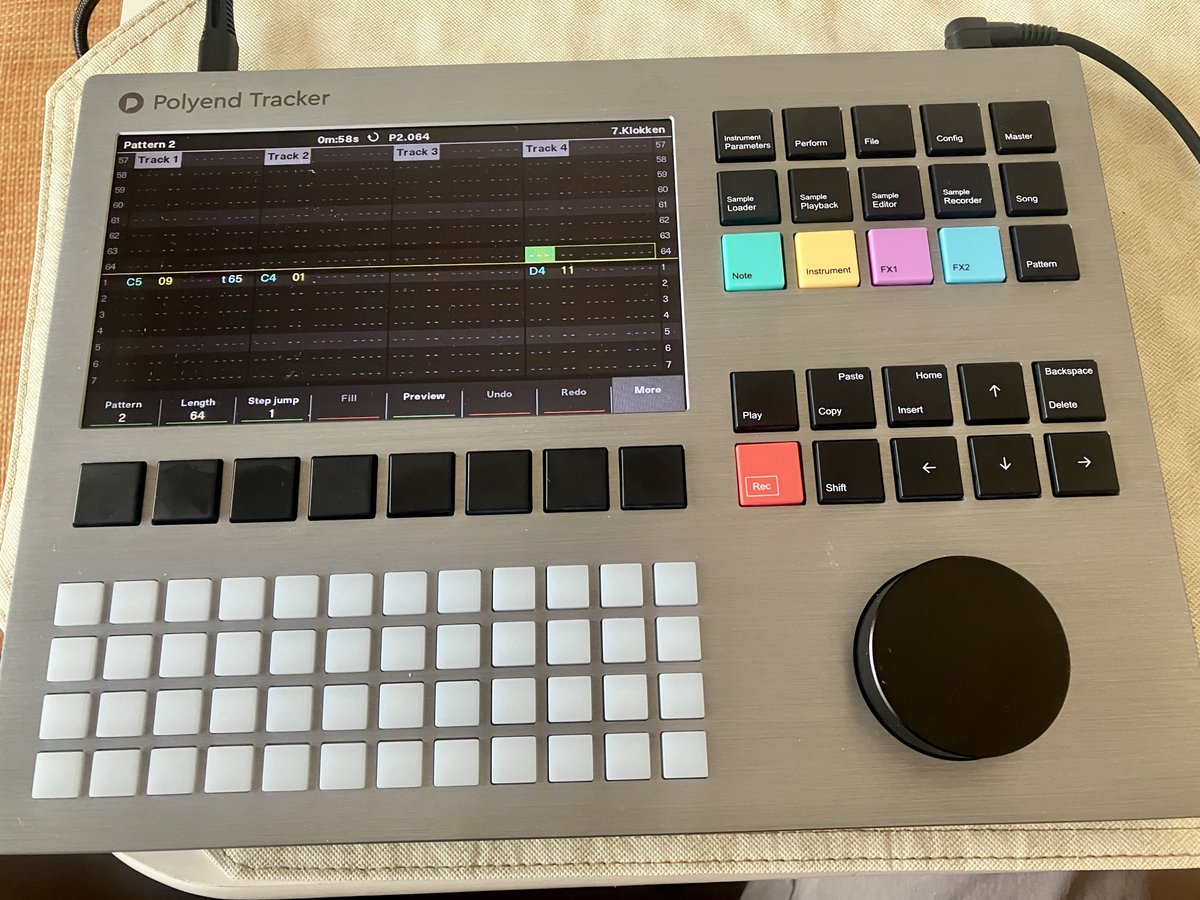 thirdmagician's tweet image. 気の迷いで国内代理店がなくなった #Polyend の #Tracker なんて買っちゃって。いや、でもこいつ正解だったわ。壊れたらゴミだけど、壊れる前にどうせ死んじゃうんだろうしいいや。

#mng #mynewgear