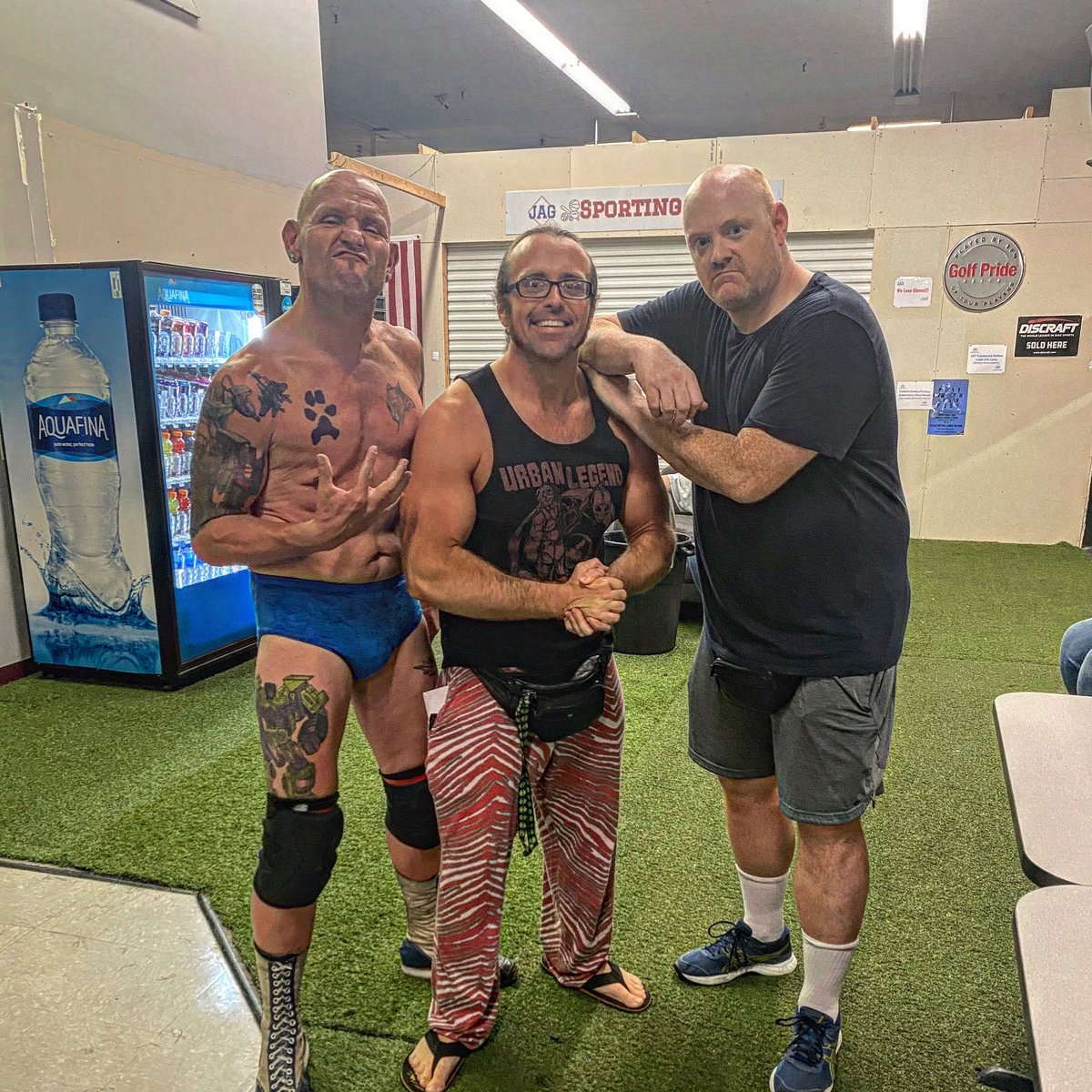 2 years ago today I snapped this photo with @CodyFnHawk & @brutalbobevans 
after my in-ring return.

The amount of knowledge, talent & influence these two legends have is unparalleled & unmatched.   Their fingerprints are all over today’s wrestling scene.

📸 @black_dahlia47