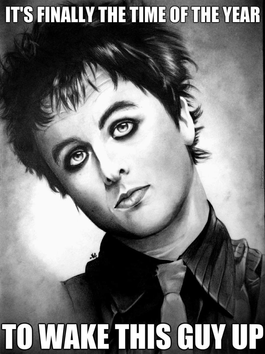 It's that time. Wake up 😅