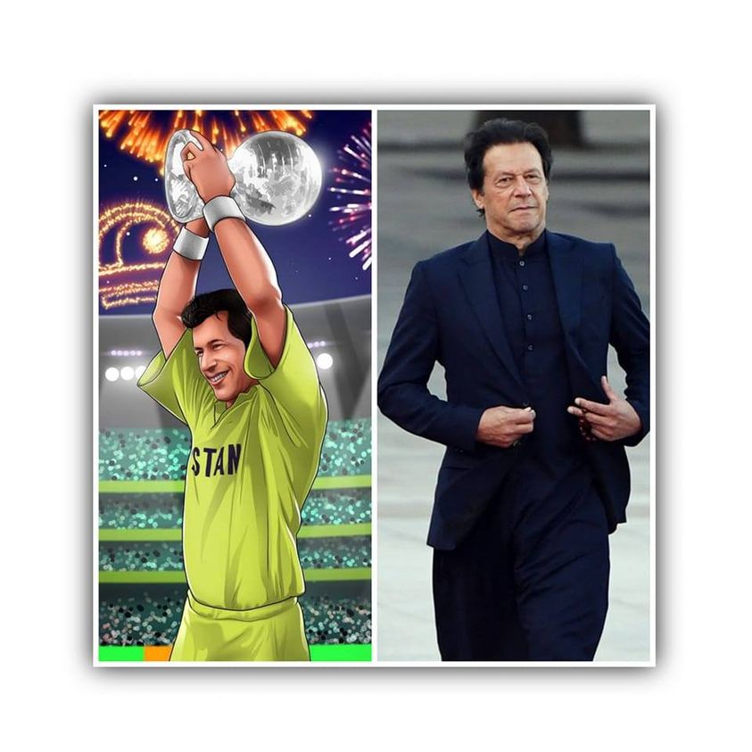 MianUsman666's tweet photo. King of politics &amp; cricket world !

#عمران_خان_کی_جان_کوخطرہ
#میرا_کپتان_واپس_آئیگا
#FairTrialForImranKhan https://t.co/w7AC7rIXdm