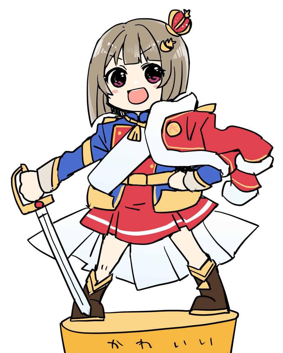中須かすみ 「#見た事あるアニメ2つをごちゃまぜにする見た人もやる」|環月紙袋僕ラブ「ジ51,52」せつはる合同＋おまめ合同＋個人誌🌈👼🔖💫🐬♦✨のイラスト