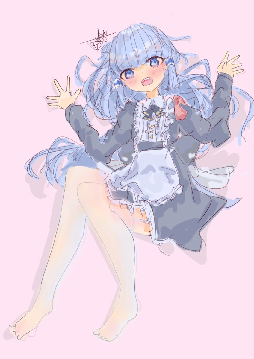 青木れいか 「Rkgkメイド綾華 」|みりかれっとさん/み(椿印の’み‘)のイラスト