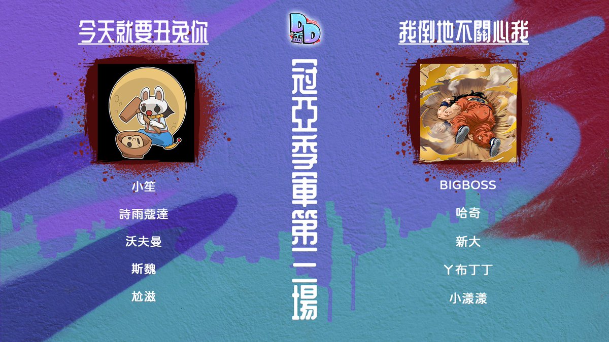 DbdDawn's tweet photo. 🤡賽事預告Day2🤡

DAY2晉級的選手們都已經是前三名啦~
希望大家可以在DAY2的時候用力的搞耍🤡

🔺直播平台:https://t.co/QtqWmQXs3L
🔺比賽時間：10/01 晚間17:00-23:00

本次比賽期間也會有抽獎活動~
這次抽獎的內容為:陷阱殺手娃娃*1

#DeadbyDaylgiht #DD盃 #黎明盃 https://t.co/dxKGQUqTbP