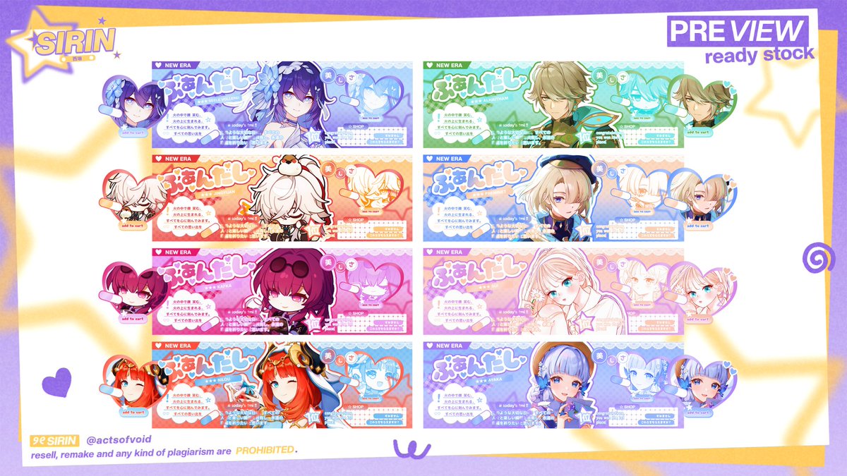 actsofvoid's tweet photo. any kind of interactions are appreciated  ♡♡

halO__o, sirin bawa layout ready stock 2D (genshin, hsr, honkai, dll) yang bisa ditake jam 19:30 WIB dengan price 20k/each atau booking dari sekarang dengan fee +2k. ava PNG only yaa !! thank you ♡

#zonaba #zonauang #zonajajan https://t.co/4kdpKlbUJT